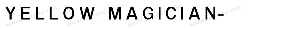 yellow magician字体转换